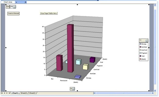 - Example PivotChart -